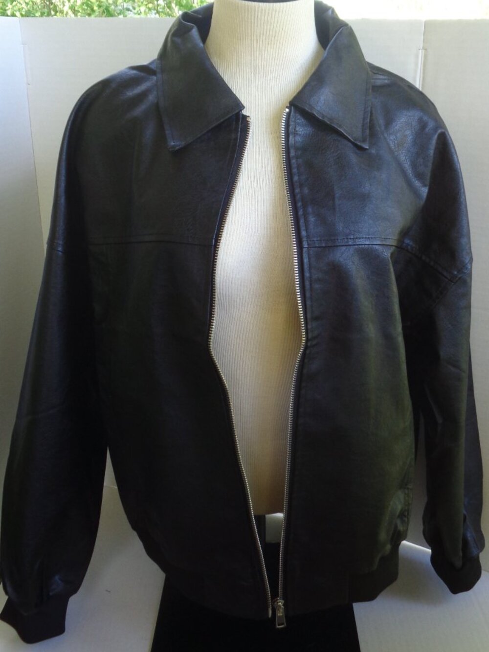 Women's Shein Faux Leather Jacket Size Small NWOT - Picture 7 of 8